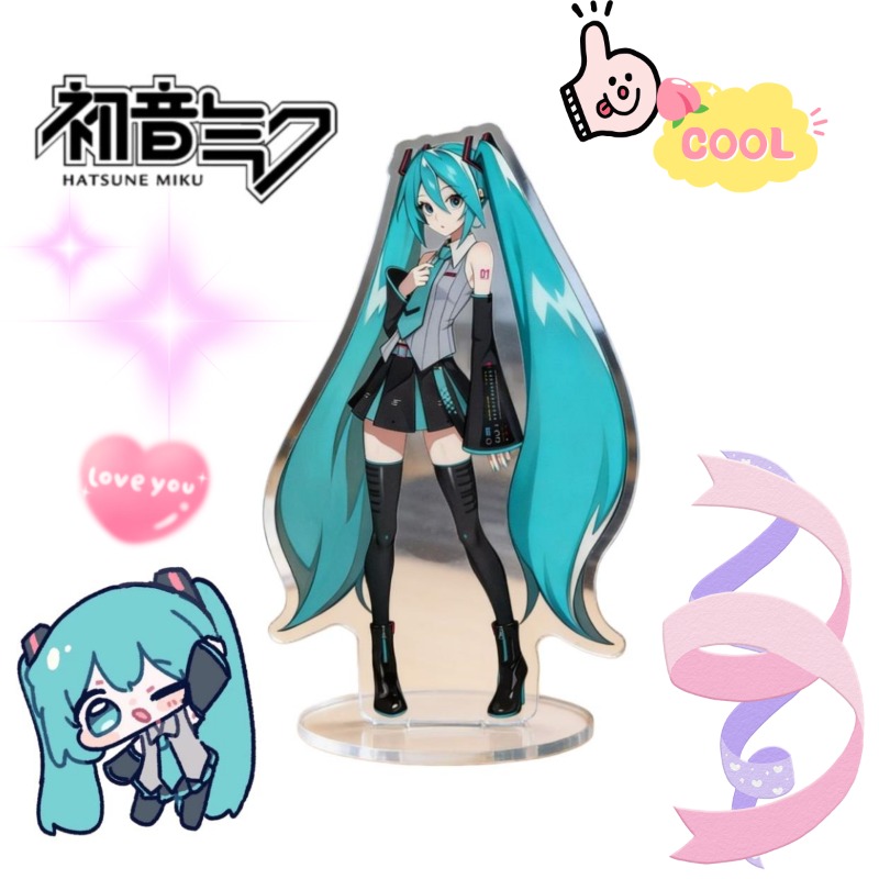 Anime Cosplay Roleplay - Figura Acrílica de Hatsune Miku de