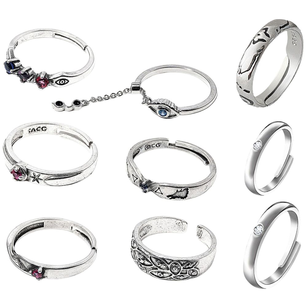 Anime Cosplay For Couples - Anillos de Anime JJK, Anillos de