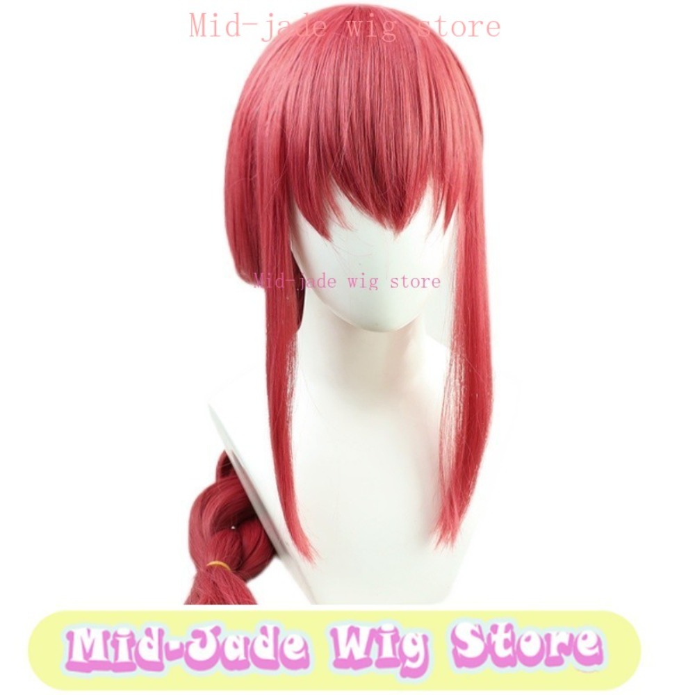 Anime Cosplay Makima - Peluca de Makima para Cosplay, Sintética,