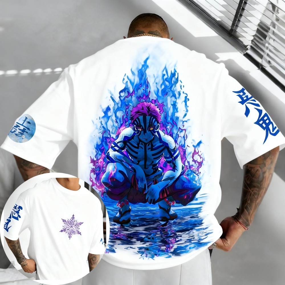 Cosplay Anime Tsunade - Camiseta de algodón puro Demon Slayer
