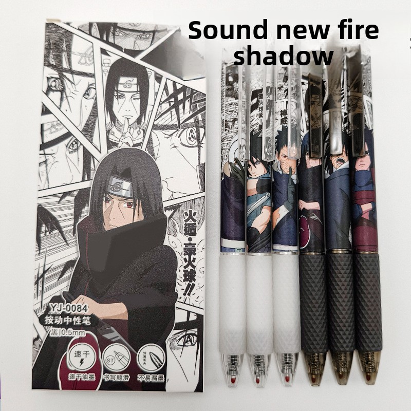 Anime Cosplay Ai - Bolígrafo de Gel de Anime Naruto,