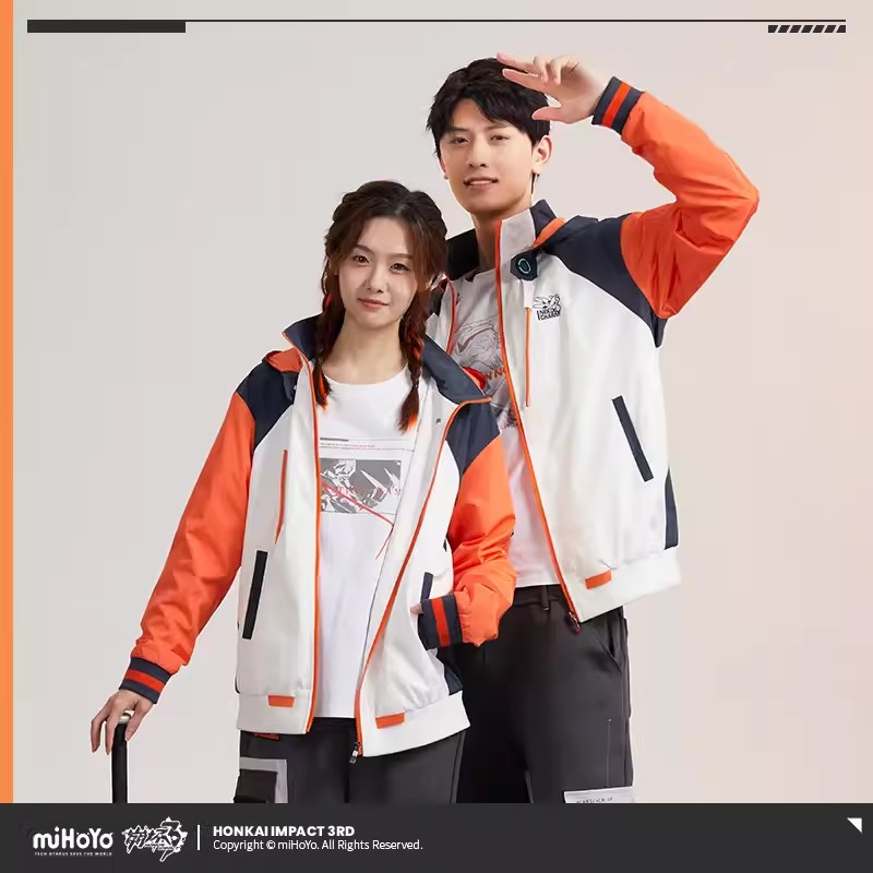 Anime Cosplay For Couples - Abrigo de Kiana del juego miHoYo,