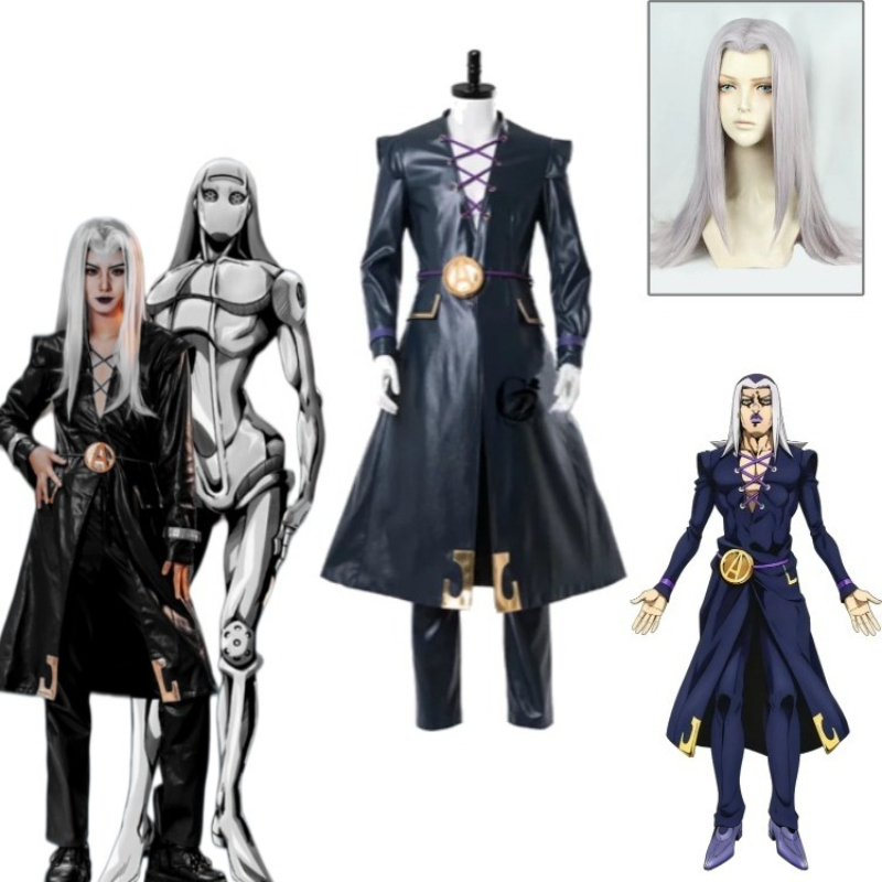 Cosplay Anime Jojo - Disfraz de Cosplay de Moody Blues,