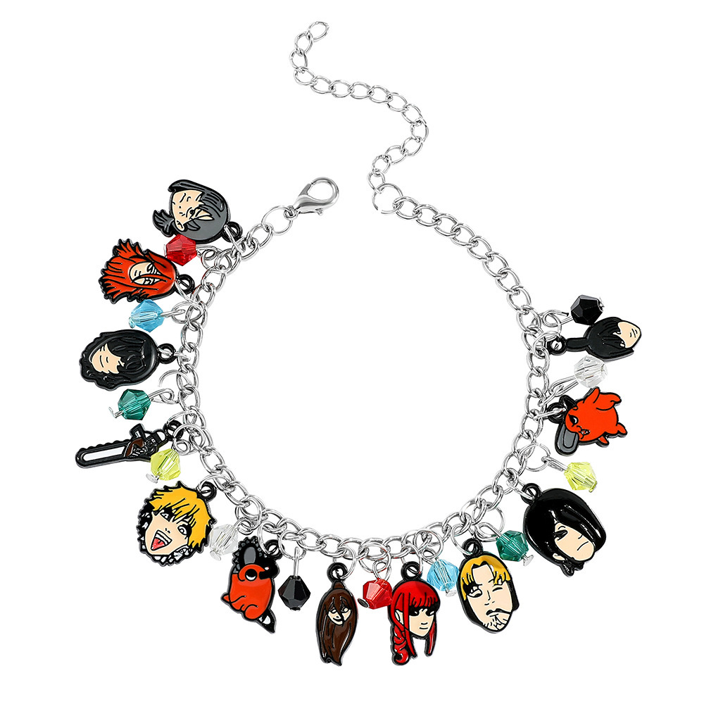 Anime Cosplay Makima - Pulsera con Dijes de Anime, Joyería