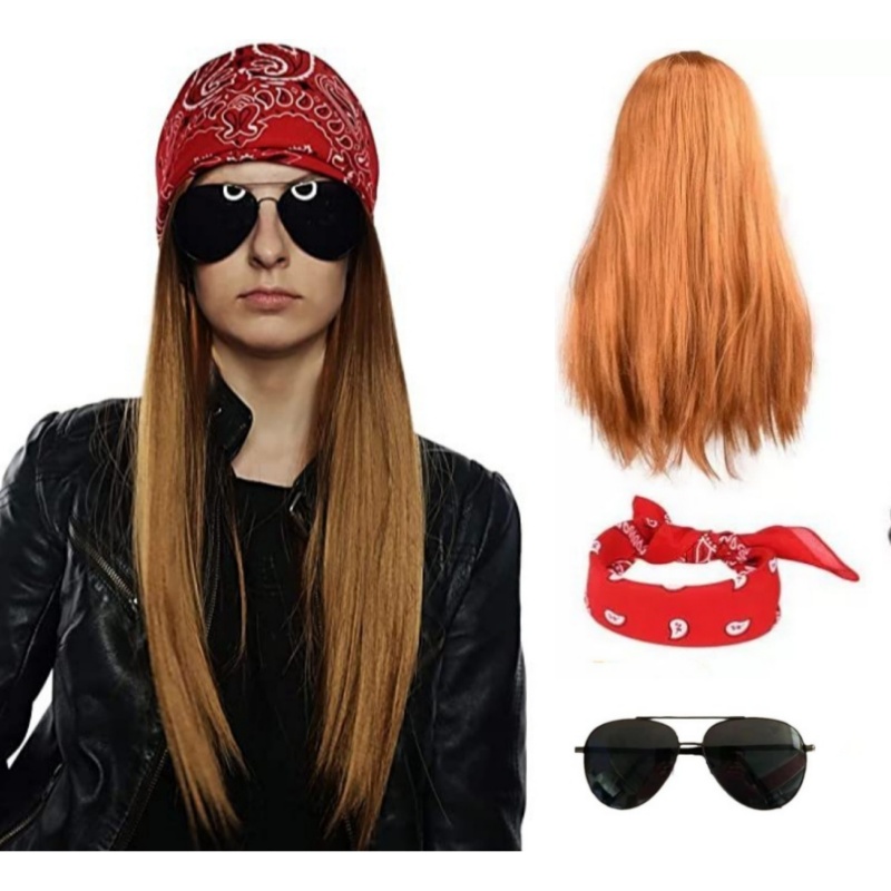 Cosplay Anime Solo - Peluca Sintética para Hombre y Mujer,