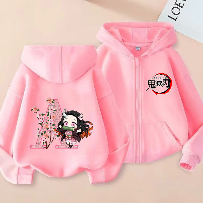Cosplay Anime Tsunade - Chaqueta Demon Slayer para niñas, diseño