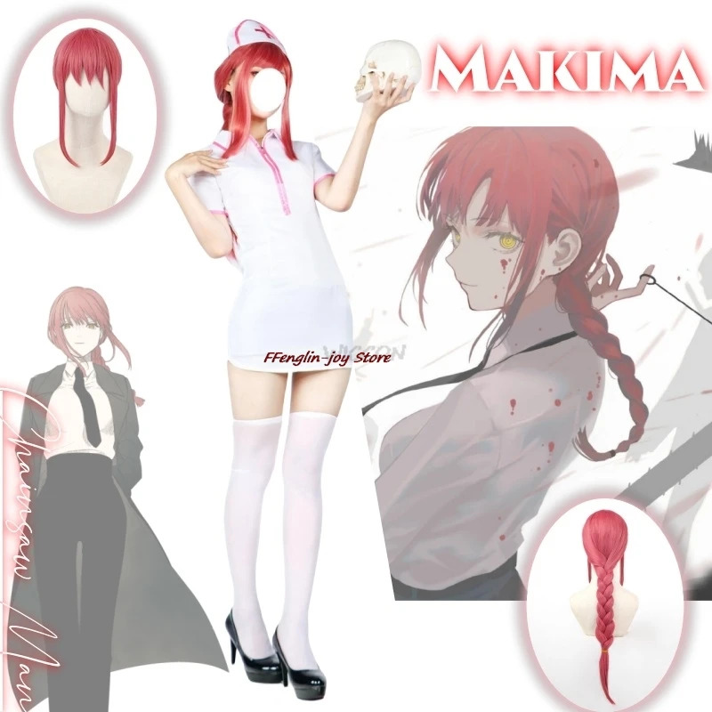 Anime Cosplay Makima - Nene 2025 Makima Anime motosierra hombre