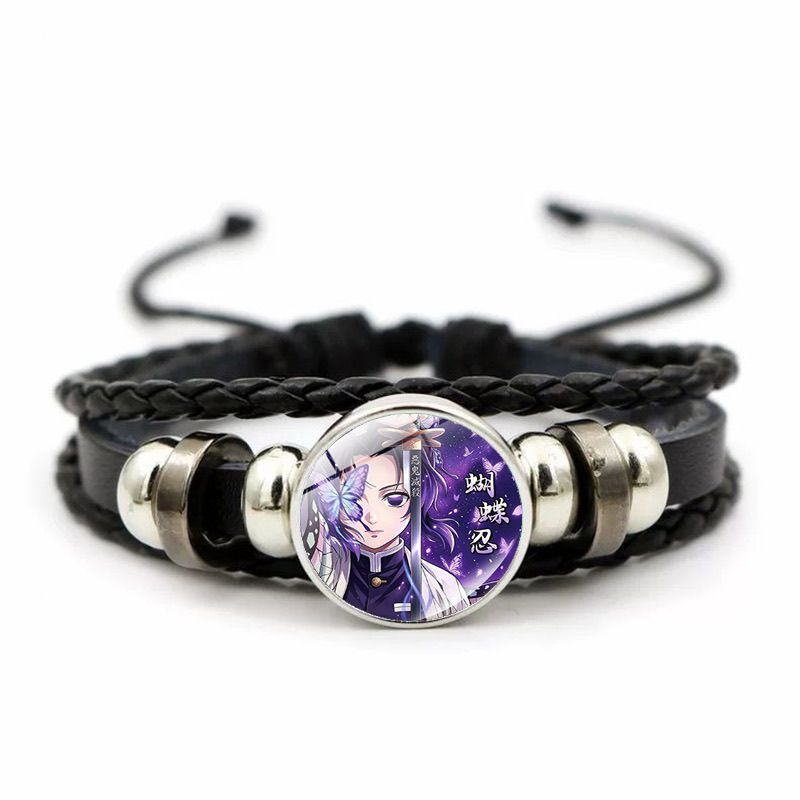 Anime Cosplay Tanjiro - Pulseras temáticas de Anime Demon Slayer,