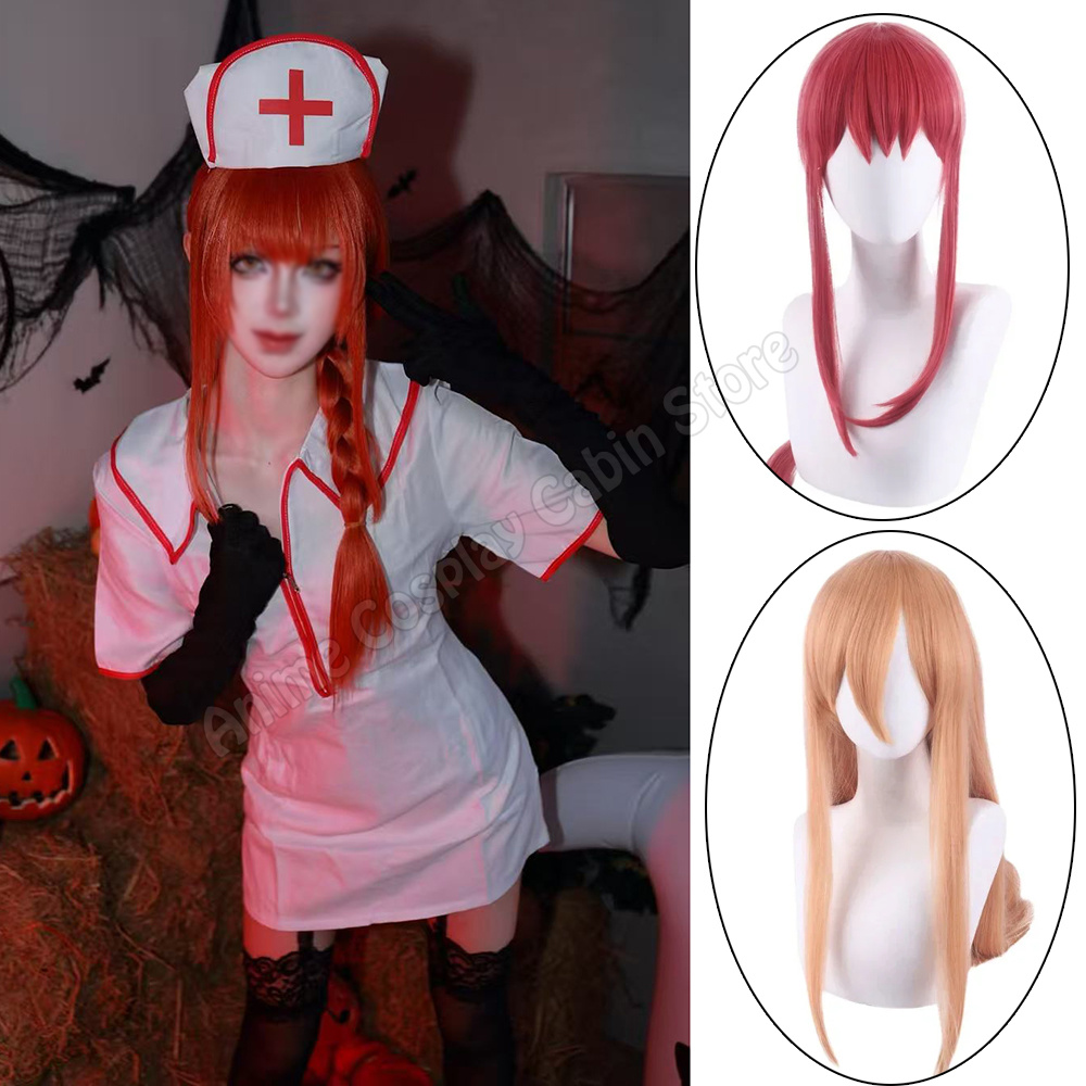 Anime Cosplay Makima - Disfraces de Halloween, Cosplay de Enfermera