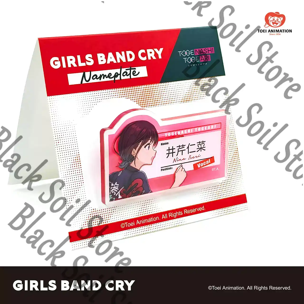 Anime Cosplay Girl Name - Colección de Broches de Acrílico Genuinos