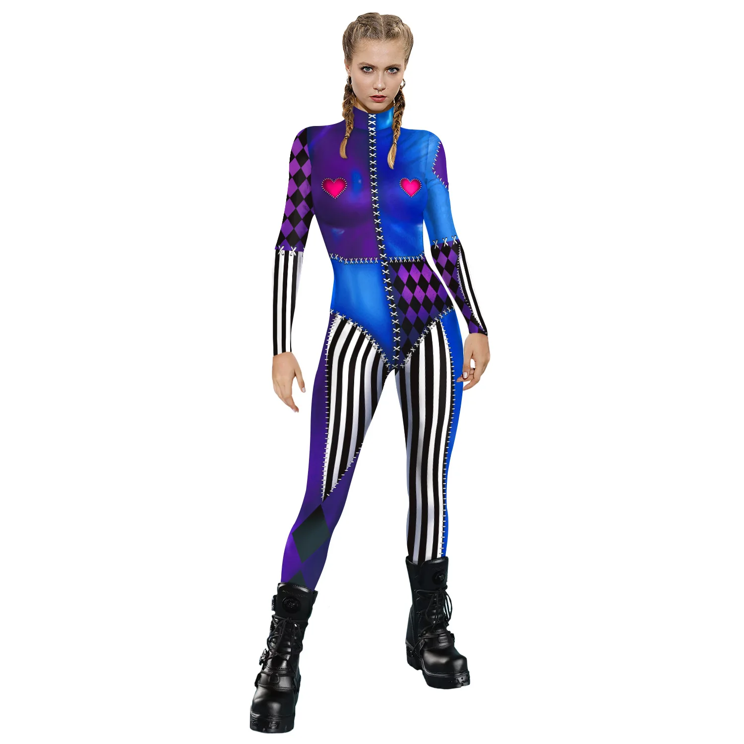 Anime Harley Quinn Cosplay - Disfraz de Cosplay de Anime Harley