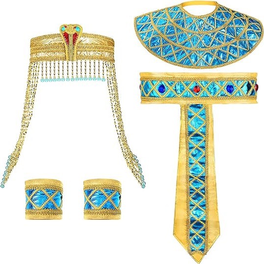 Egypt Cosplay Anime - Conjunto de Accesorios de Disfraz Egipcio,