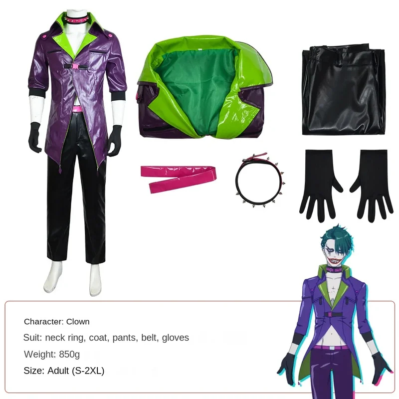 Anime Harley Quinn Cosplay - Disfraz de Harley Quinn para Adultos,