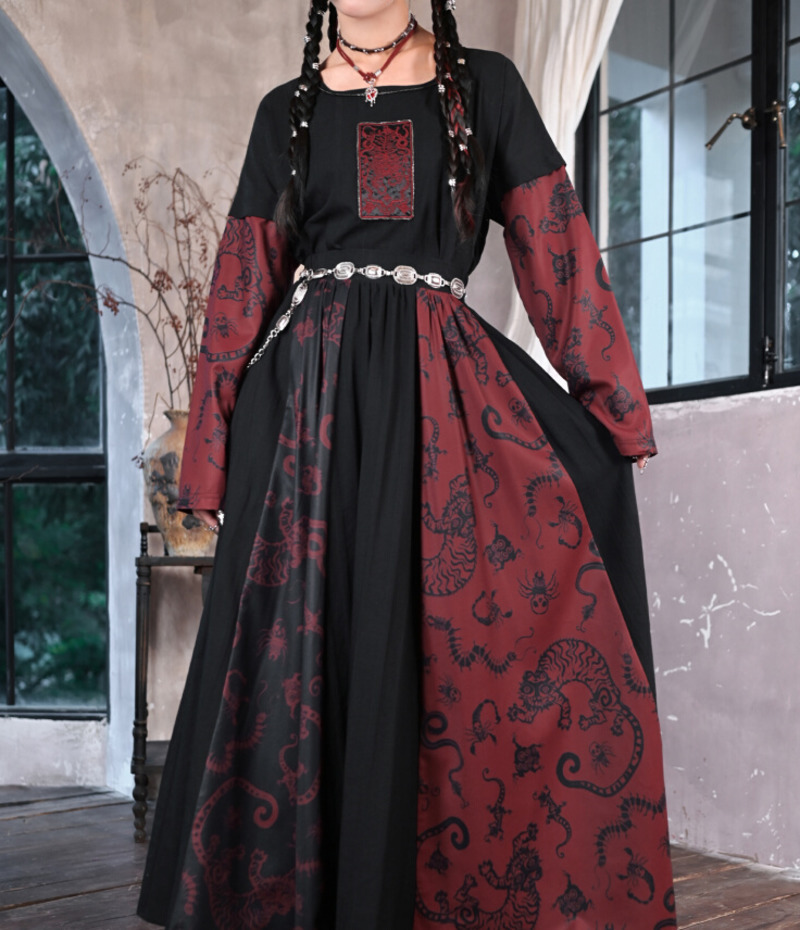 Anime Cosplay Red - Nuevo Mejorar Guofeng falda larga Guofeng
