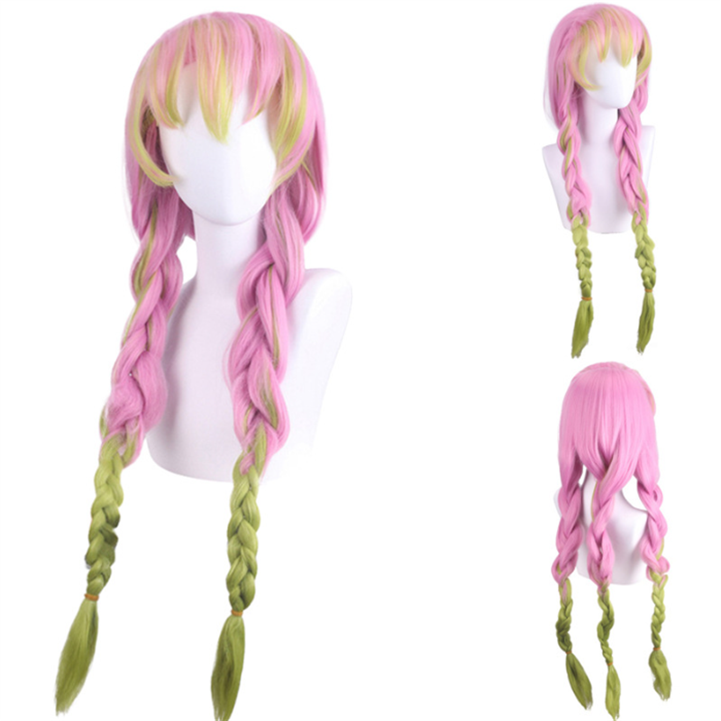 Cosplay Anime Tsunade - 1:1 Halloween Demon Slayer Cosplay peluca