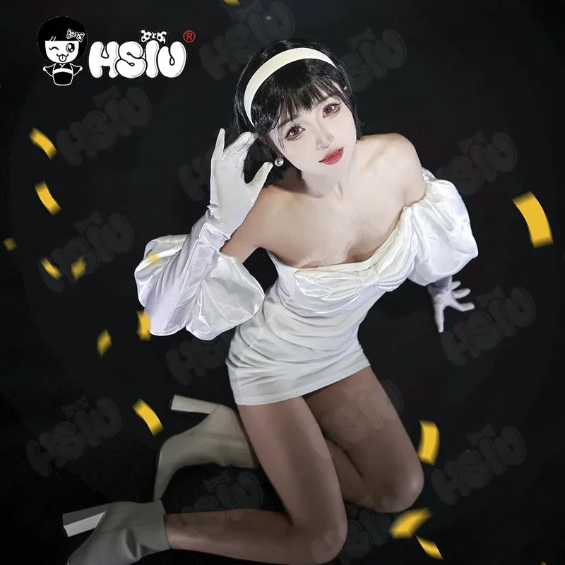 Cosplay Anime White Hair - Disfraz de escenario alienígena de Anime,