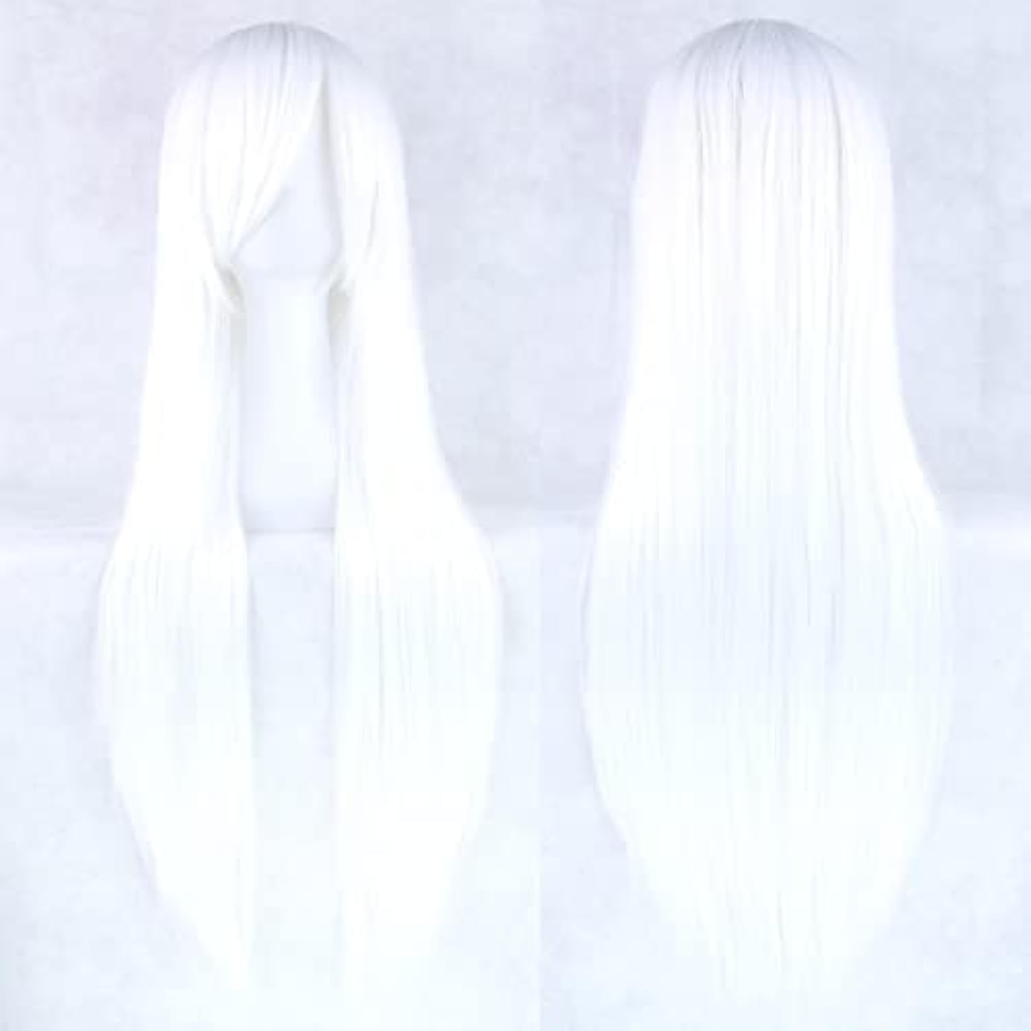 Cosplay Anime White Hair - Pelucas de cosplay de pelo natural