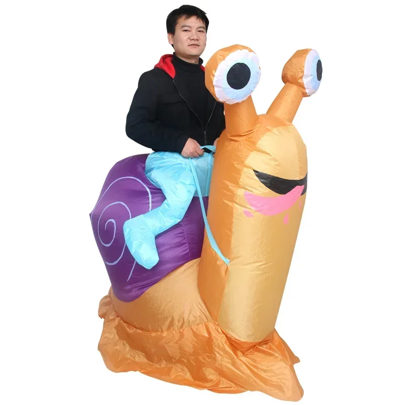Anime Cosplay Simple - Disfraz inflable de montar en caracol,