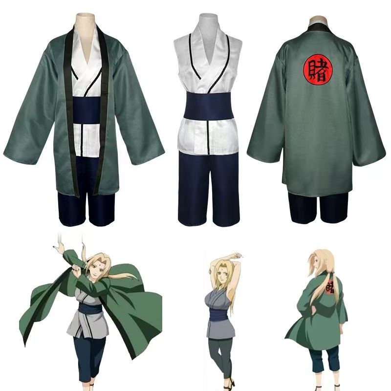 Disfraz de Tsunade, conjunto c - Cosplay Anime Tsunade reseña y precio