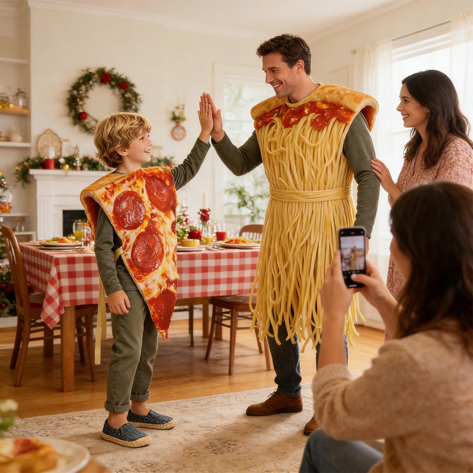 Disfraz de Pizza para Hallowee - Anime Cosplay For Couples reseña y precio