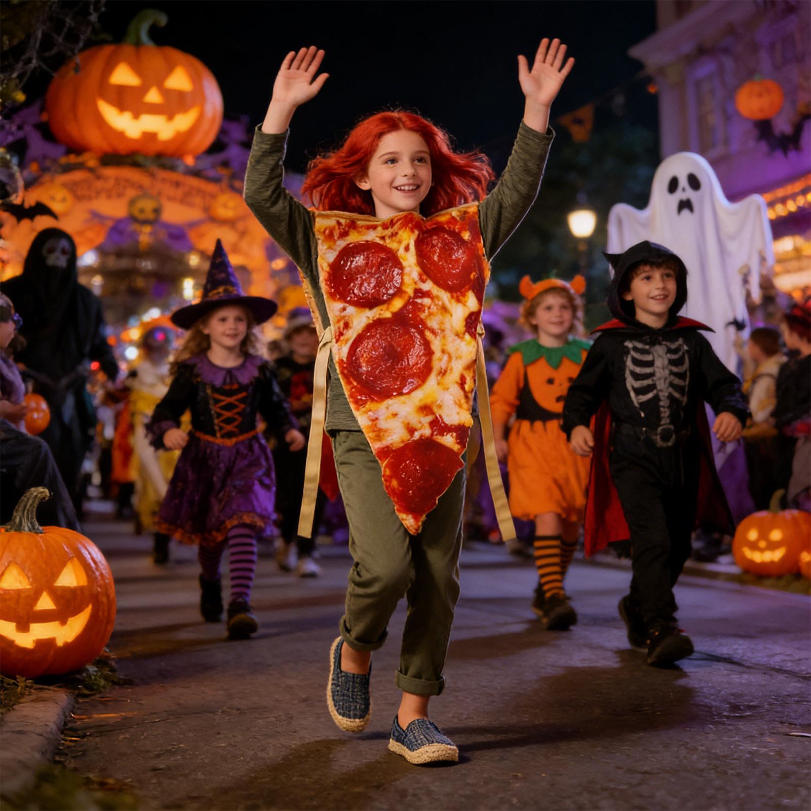 Disfraz de Pizza para Hallowee - Anime Cosplay For Couples reseña y precio