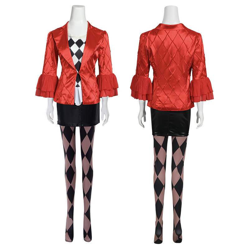 Disfraz de cosplay de Anime Th - Anime Harley Quinn Cosplay reseña y precio