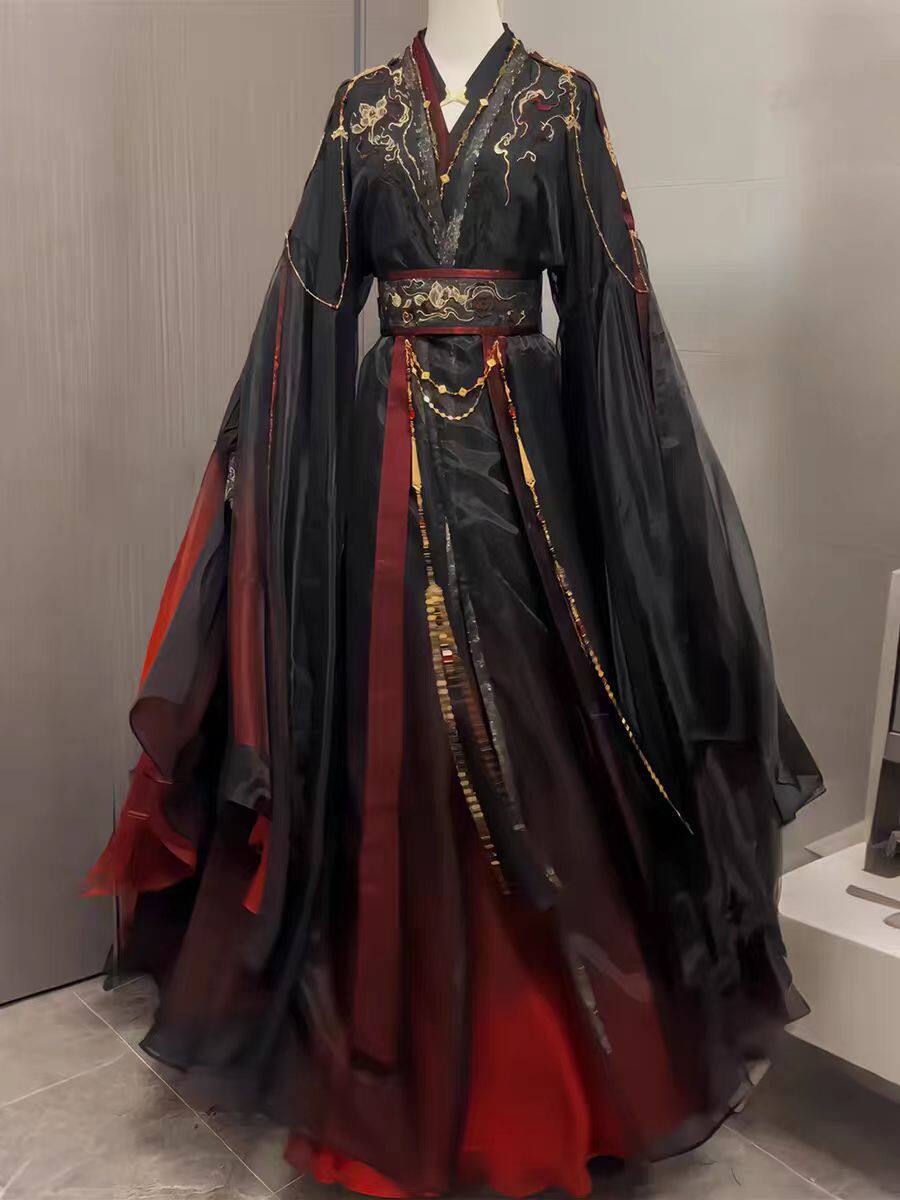 Conjunto de 4 Piezas de Túnica - Anime Cosplay Red reseña y precio