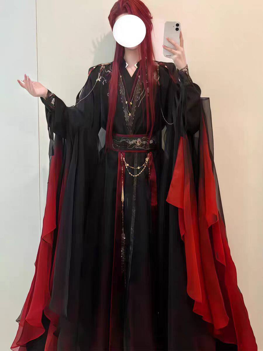 Conjunto de 4 Piezas de Túnica - Anime Cosplay Red reseña y precio