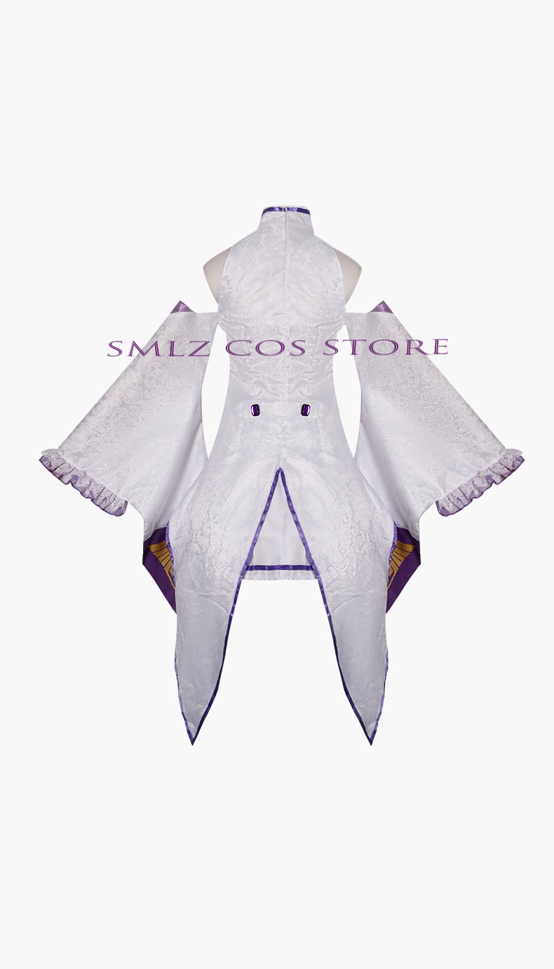 Disfraz de Emilia Cosplay Anim - Anime Cosplay Wigs reseña y precio