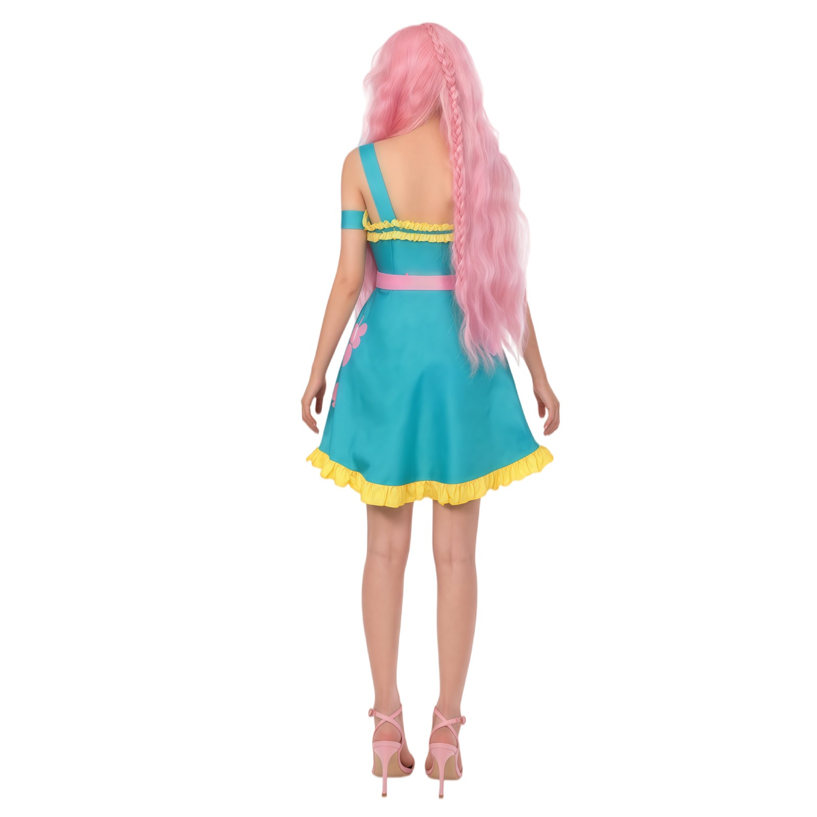 Disfraz de My Fluttershy de Eq - Anime Cosplay Little Girl reseña y precio