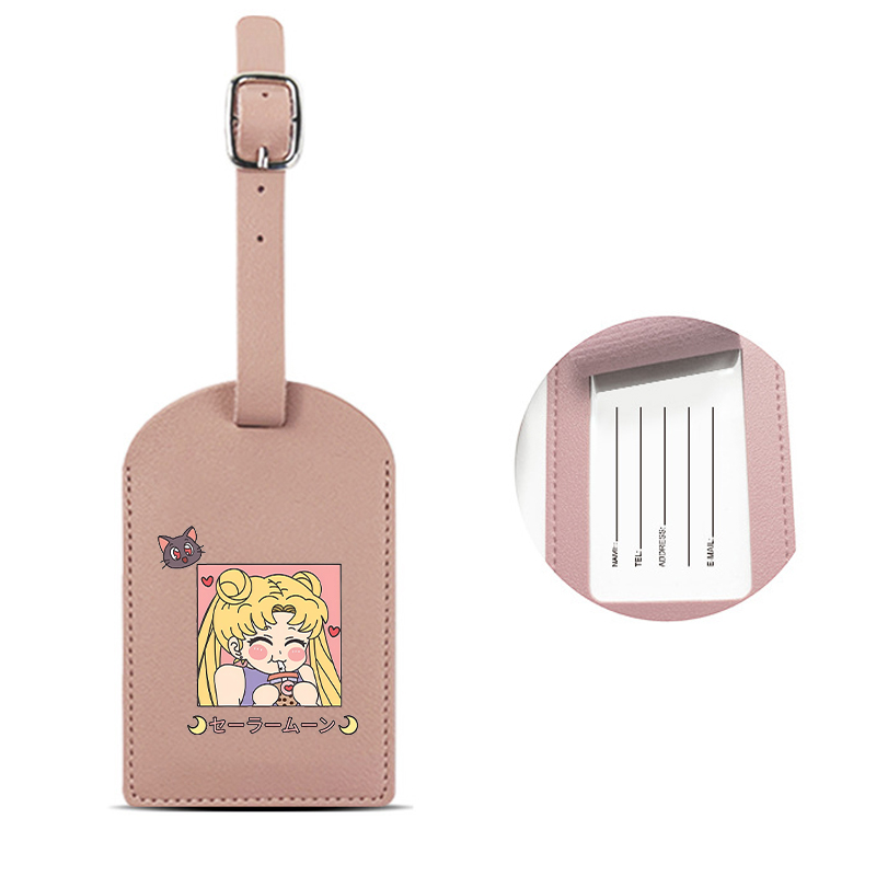 Etiqueta de equipaje Sailor Mo - Anime Cosplay Girl Name reseña y precio