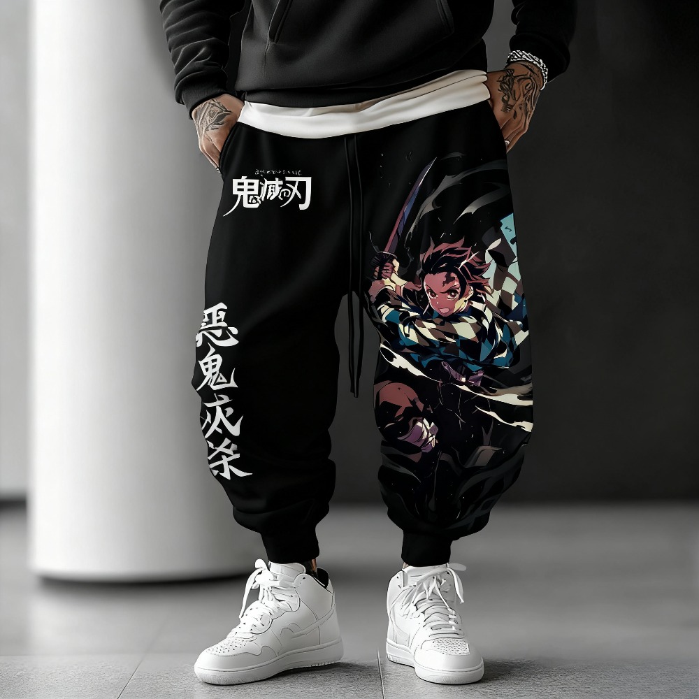 Pantalones Unisex de Algodón P - Anime Cosplay Tanjiro reseña y precio