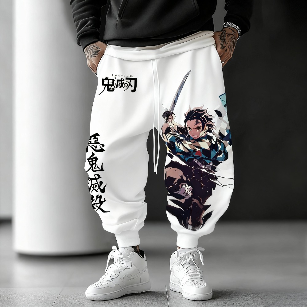 Pantalones Unisex de Algodón P - Anime Cosplay Tanjiro reseña y precio