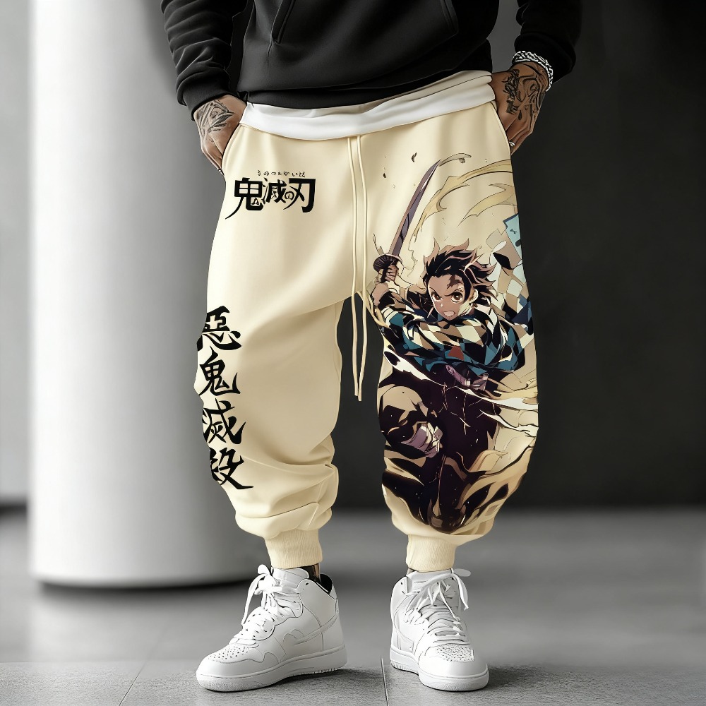 Pantalones Unisex de Algodón P - Anime Cosplay Tanjiro reseña y precio