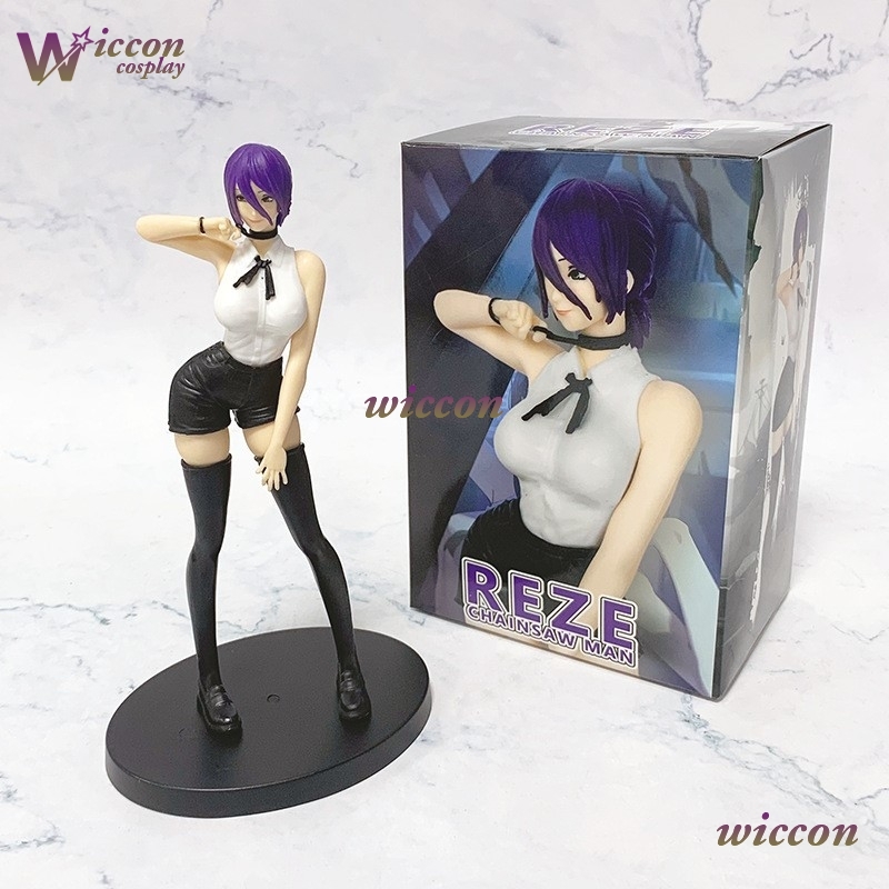 ChaiMannsaw hombre Reze Cospla - Anime Cosplay Makima reseña y precio