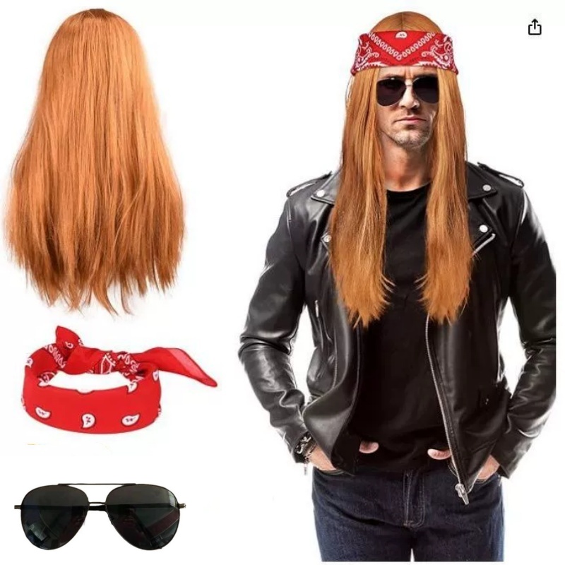 Peluca Sintética para Hombre y - Cosplay Anime Solo reseña y precio