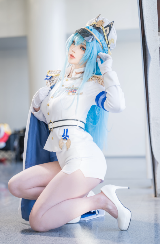 Disfraz de Anime Nikke Helm He - Anime Cosplay Wigs reseña y precio