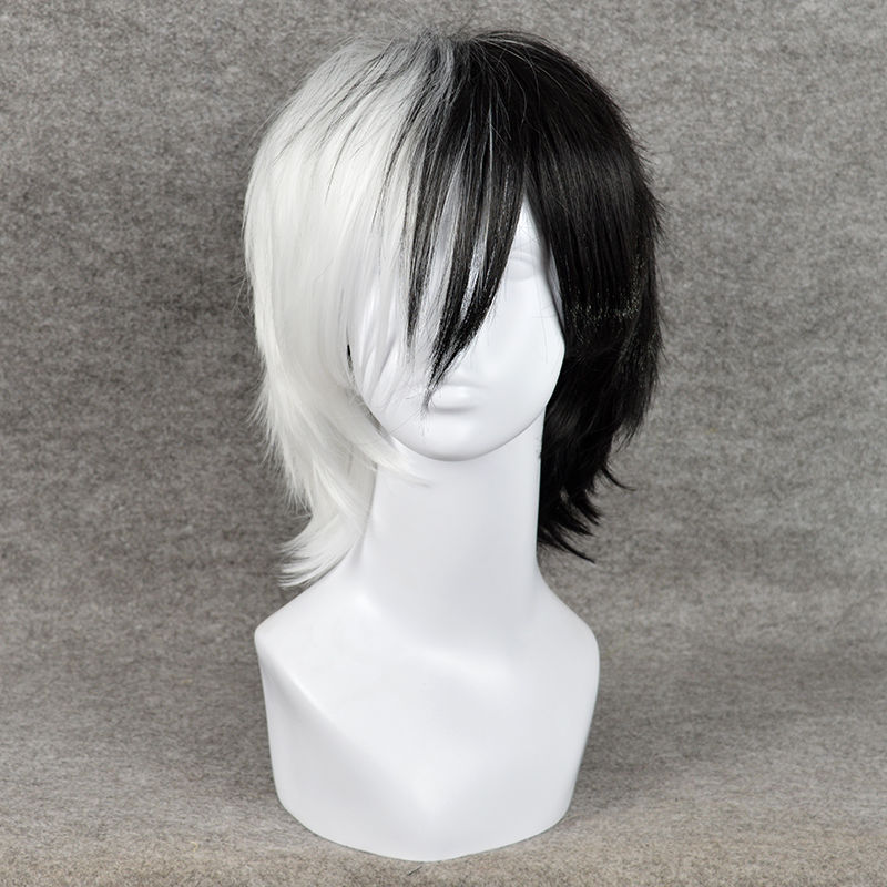 Danganronpa Peluca de oso blan - Cosplay Anime White Hair reseña y precio