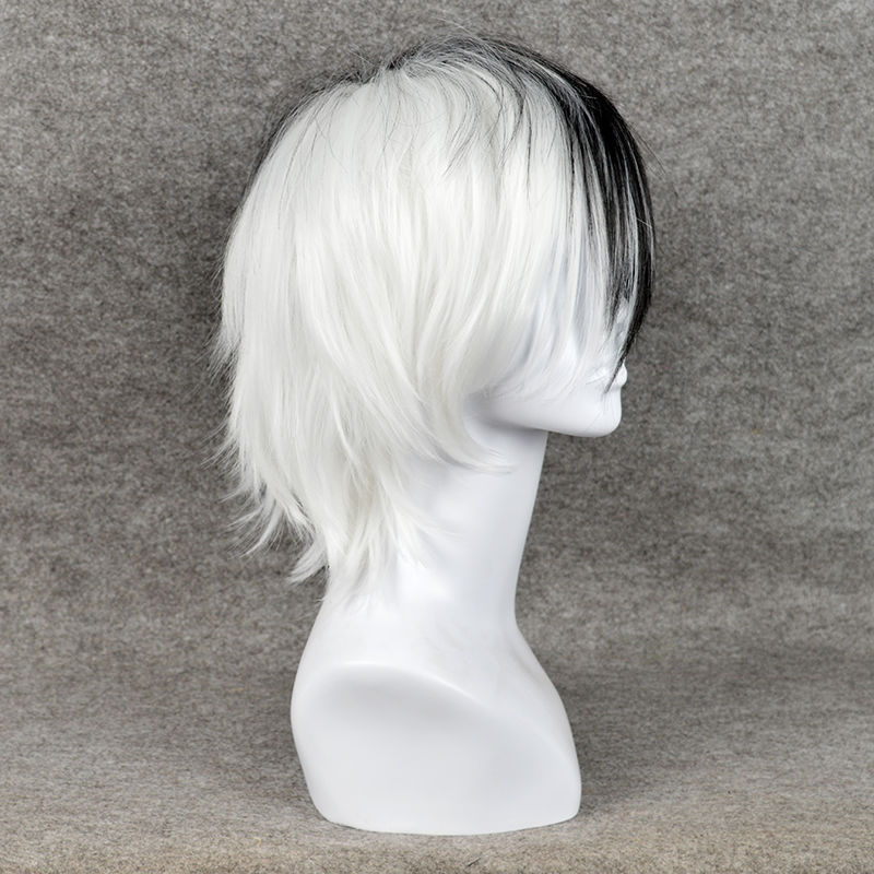 Danganronpa Peluca de oso blan - Cosplay Anime White Hair reseña y precio