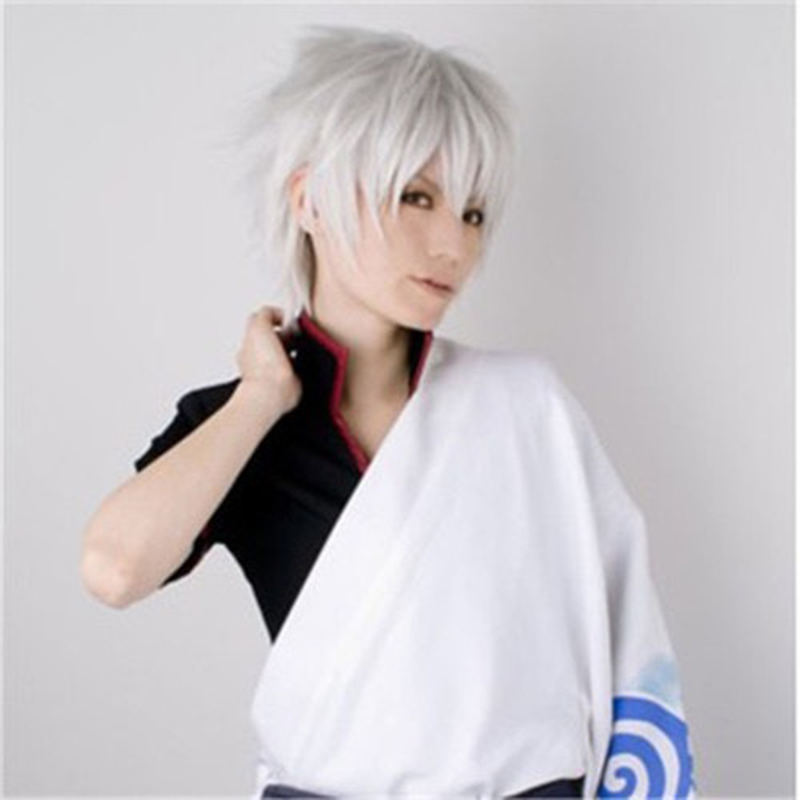 Peluca de Cosplay de Anime, Ca - Cosplay Anime White Hair reseña y precio