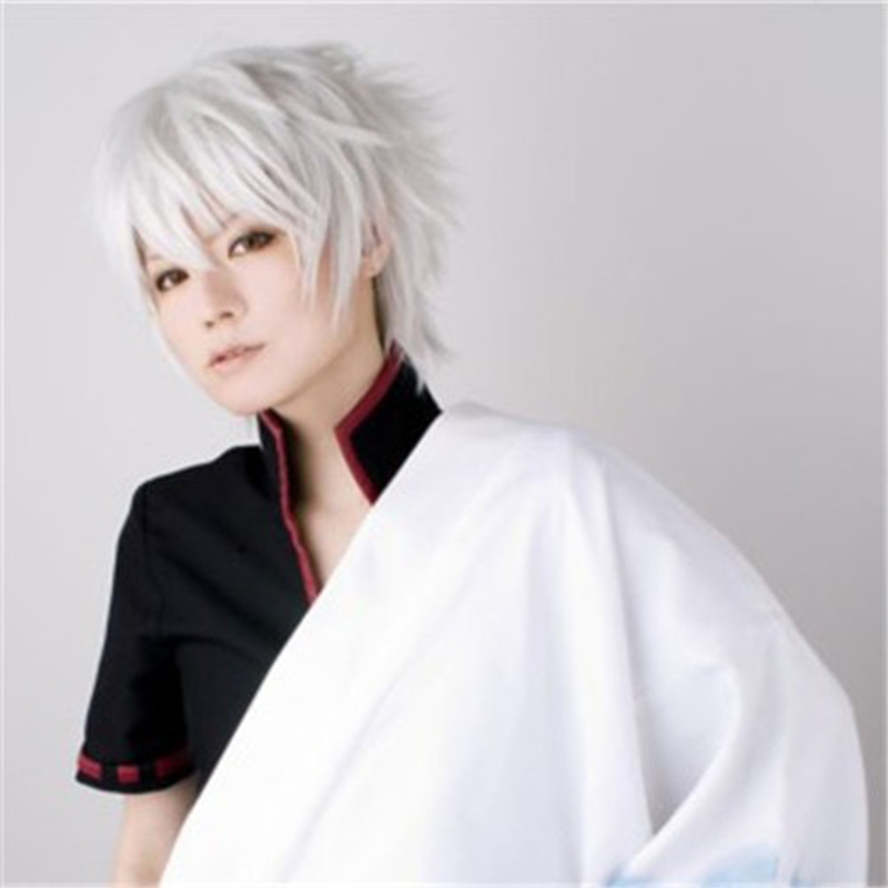 Peluca de Cosplay de Anime, Ca - Cosplay Anime White Hair reseña y precio