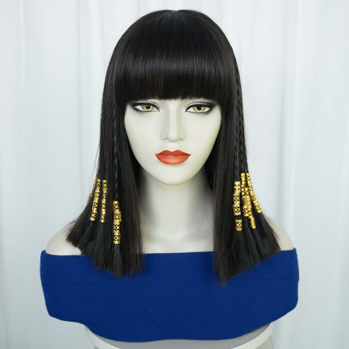 Peluca de moda para mujer, acc - Egypt Cosplay Anime reseña y precio