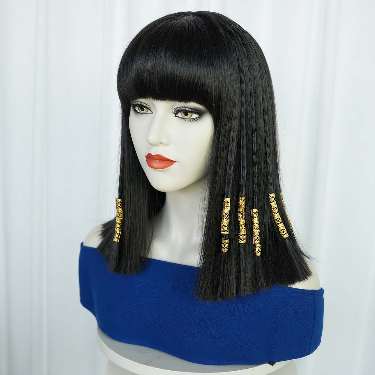 Peluca de moda para mujer, acc - Egypt Cosplay Anime reseña y precio