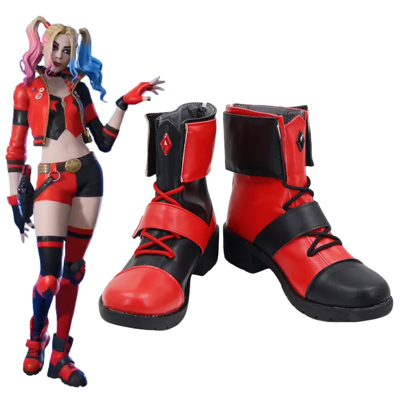 Disfraz de Halloween de Harley - Anime Harley Quinn Cosplay reseña y precio