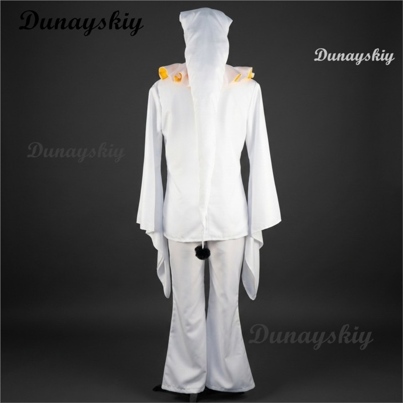 Disfraz completo de payaso bla - Cosplay Anime White Hair reseña y precio