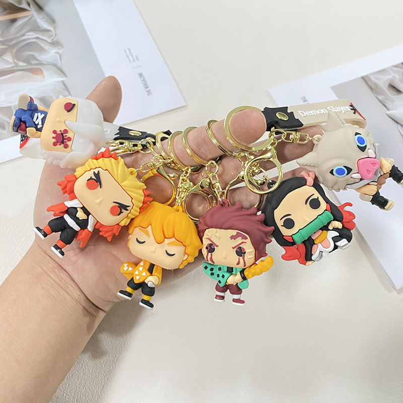 41 Estilos de Llaveros de Demo - Anime Cosplay Tanjiro reseña y precio