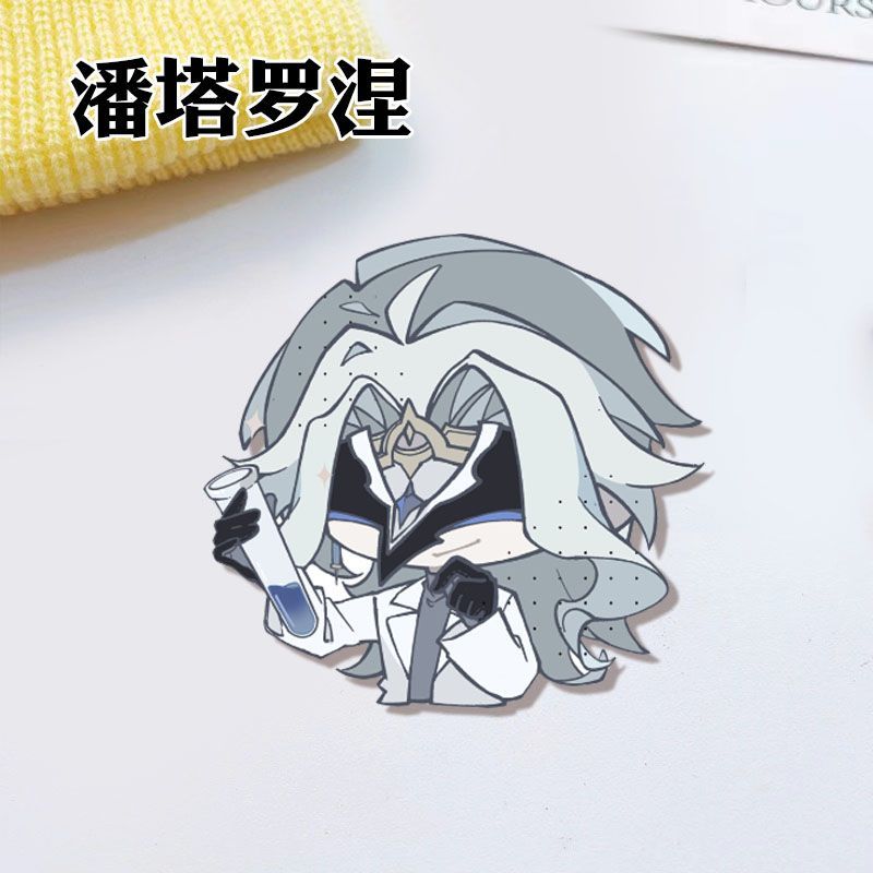 Broche de acrílico de Genshin  - Anime Cosplay Roleplay reseña y precio
