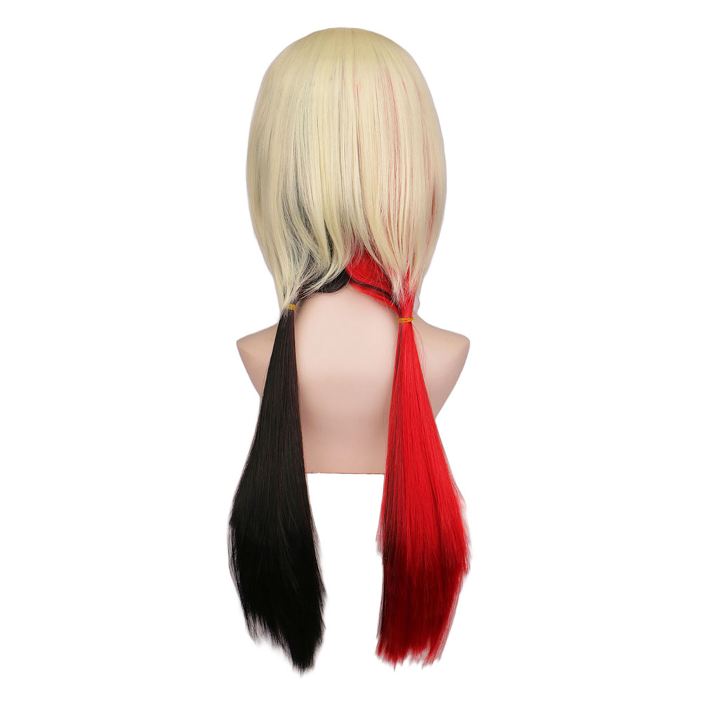 Reneecho-peluca Harley Suicide - Anime Harley Quinn Cosplay reseña y precio