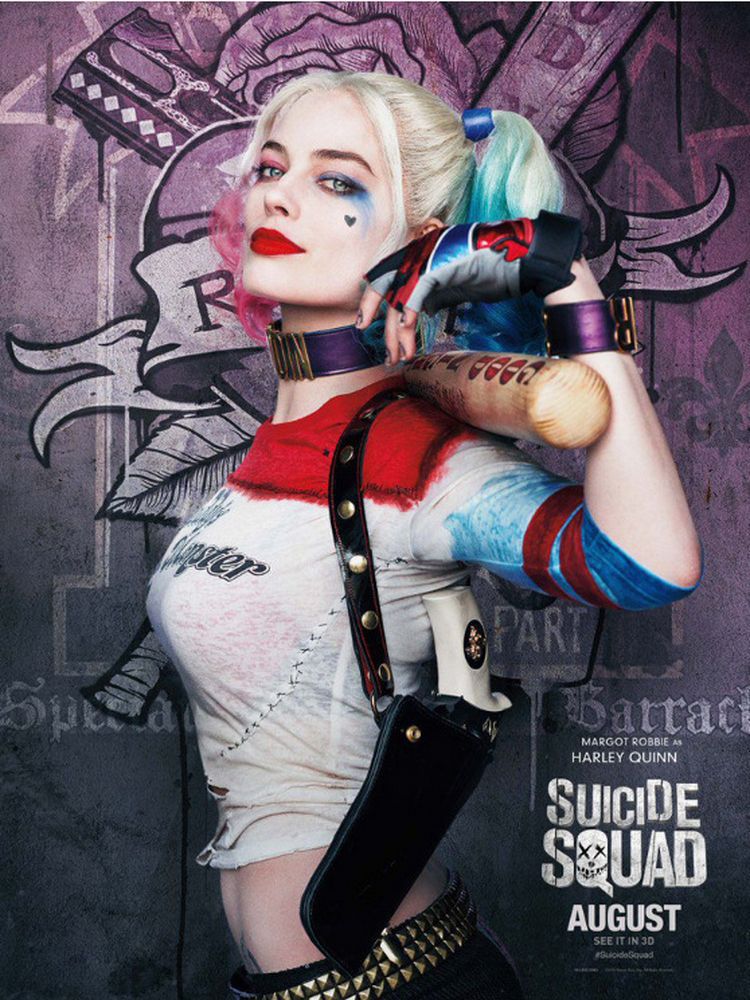 Disfraz de escuadrón suicida d - Anime Harley Quinn Cosplay reseña y precio
