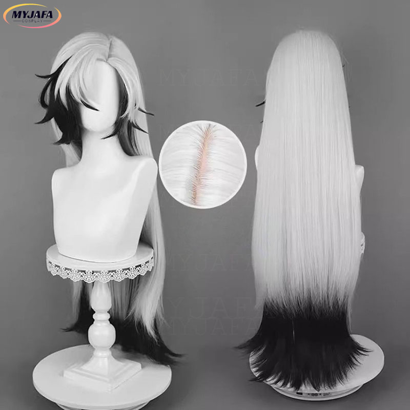 Peluca de Cosplay Boothill de  - Cosplay Anime White Hair reseña y precio